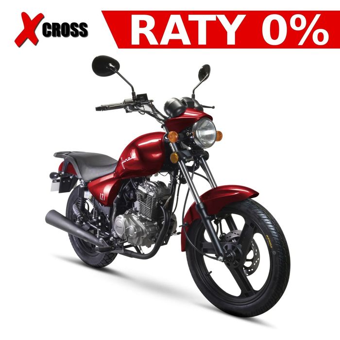 Junak 121 125 Motocykl Chopper na kat.b Raty Dostawa