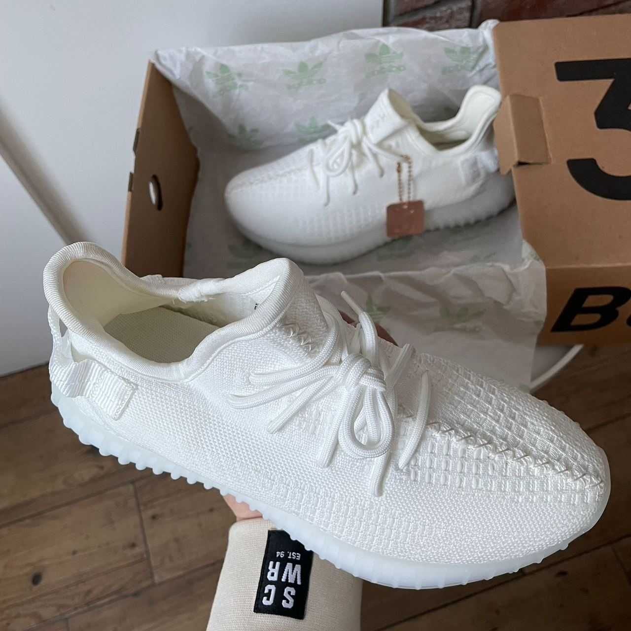 Yeezy Boost 350 Білі 36 - 45