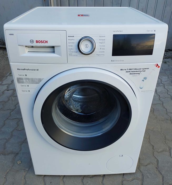 Пральна машина Бош Bosch WAT 286V0 i-Dos 9кг А+++ сенсорна інвертор