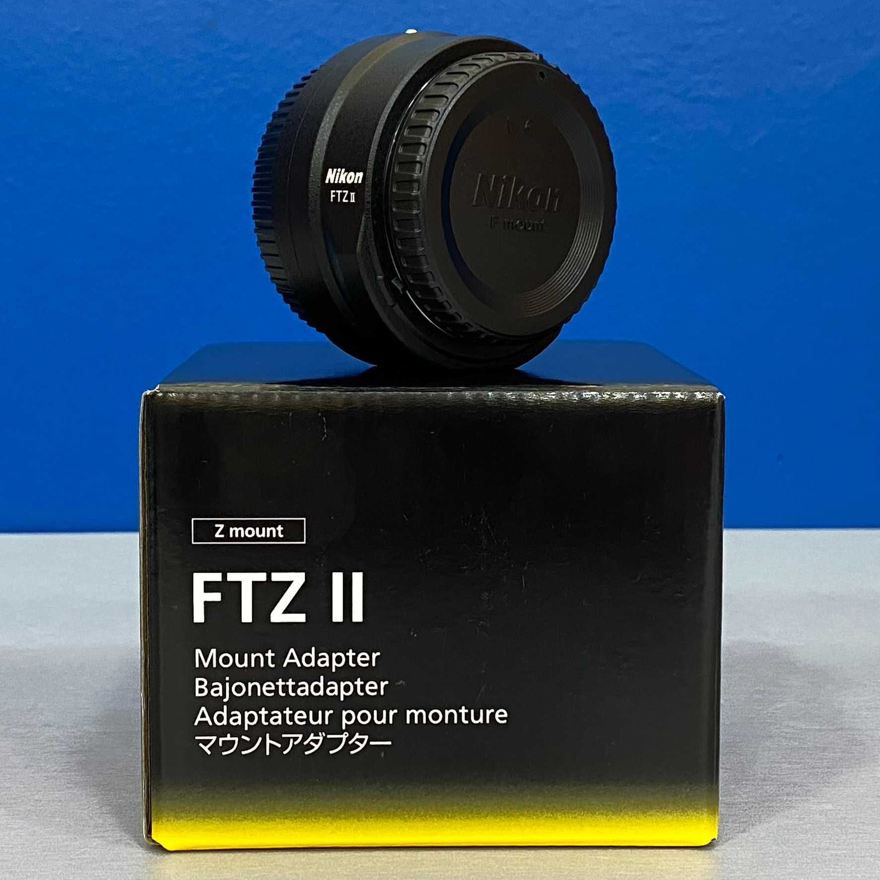 Adaptador Nikon FTZ II (NOVO - 3 ANOS DE GARANTIA)