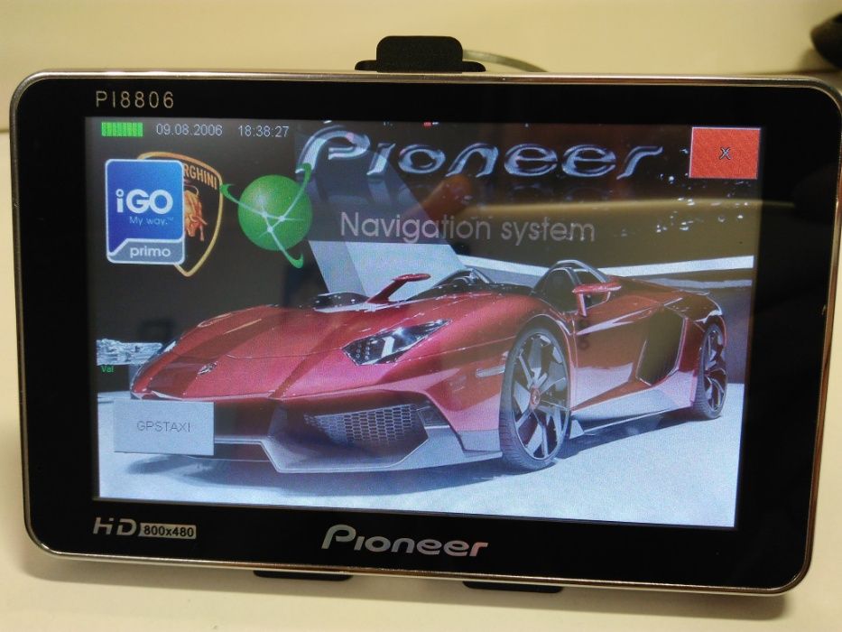 Pioneer 5” GPS навигатор с картами 2024г Европы и Украины!