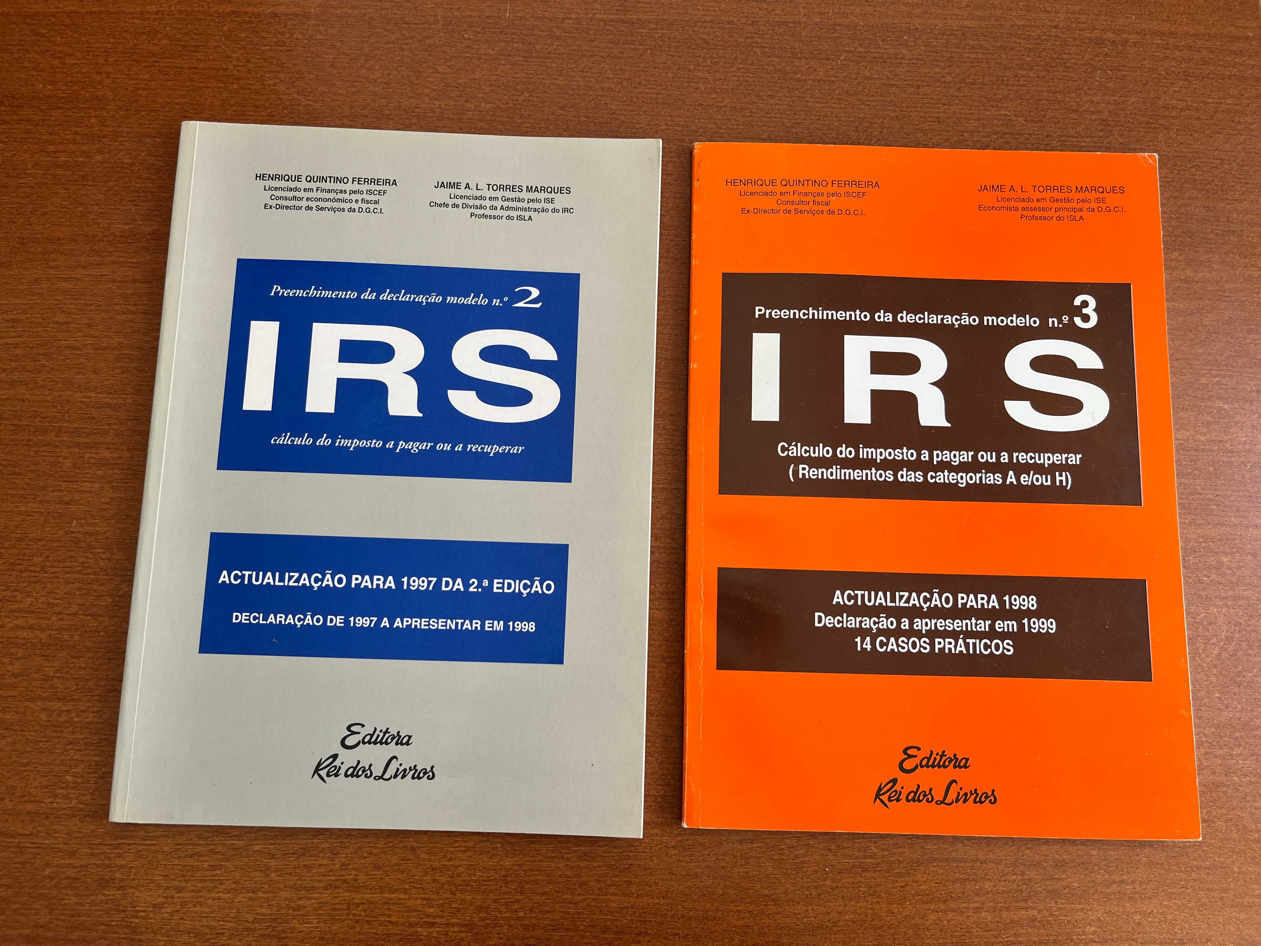 Livros de IRS e Legislação Fiscal
