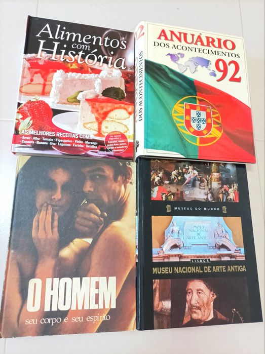 Livros antigos de capa dura com Ilustrações (vintage)