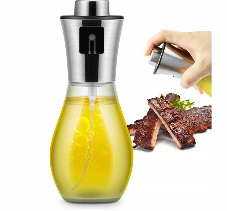 SPRYSKIWACZ DOZOWNIK do OLEJU Oliwy Octu Spryskiwacz 200 ml Szklany
