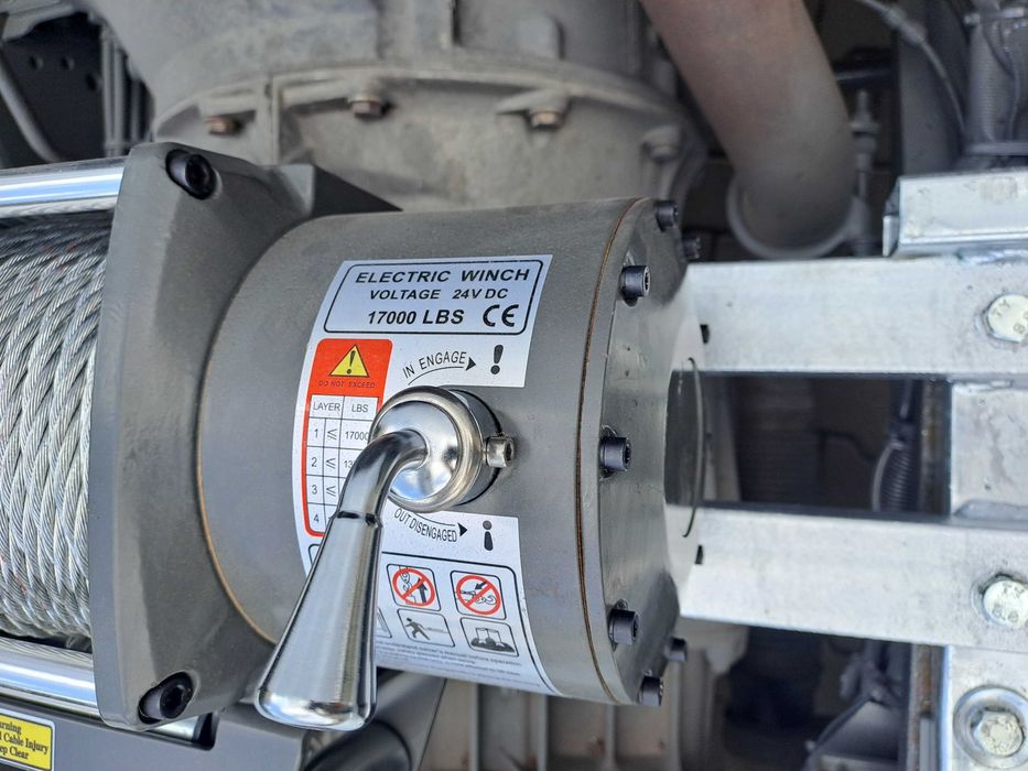 MERCEDES ATEGO 1218 Laweta Pomoc Drogowa Nowa Zabudowa Wyciągarka