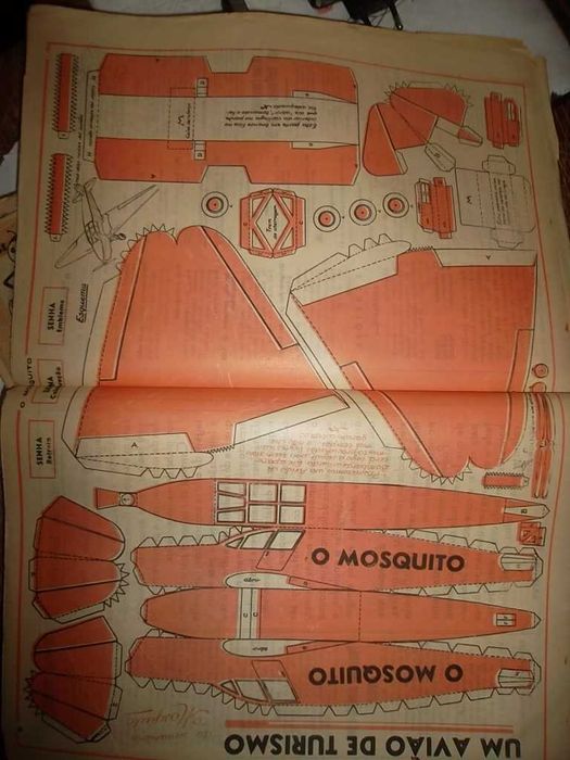 O MOSQUITO Nº 19 a 257 , revistas em bom estado Anos 1930/40