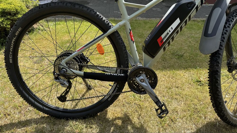 Rower elektryczny MTB Apache Hawk E3