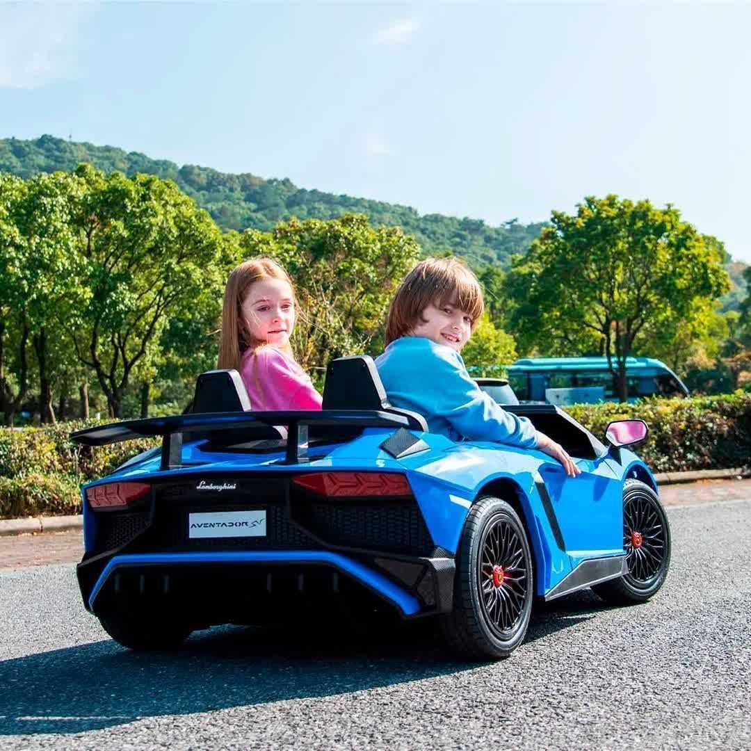 Хіт 2024! Дитячий електромобіль Lamborghini Aventador 15 км/год