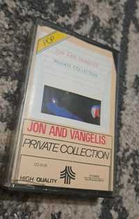 Jon and Vangelis Private Collection kaseta audio