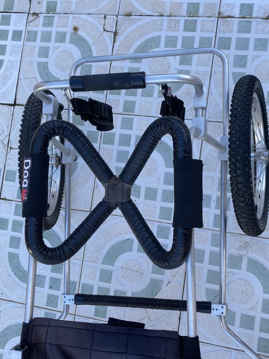 Cadeira de rodas para cão grande