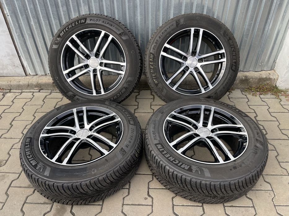 Диски AUDI Q5 5/112 R18 + 235/60R18 MICHELIN Pilot Alpin5 ідеал зима