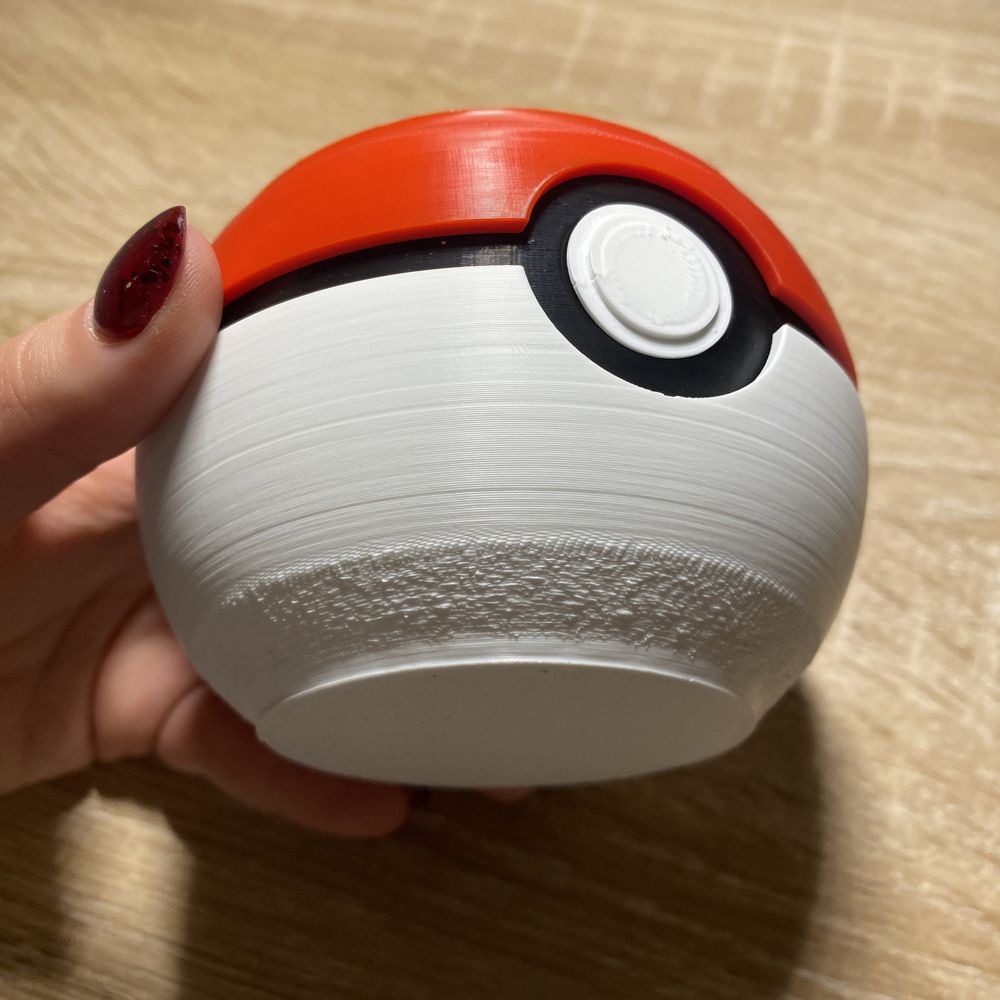 Pokeball doniczka w kształcie kuli Pokemon wydruk 3D pudełko