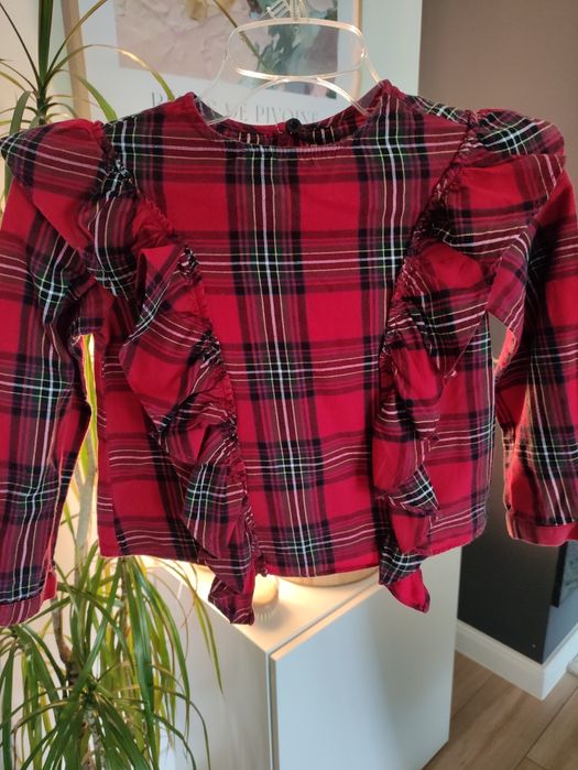 Bluzka / koszula dziewczęca Zara 122