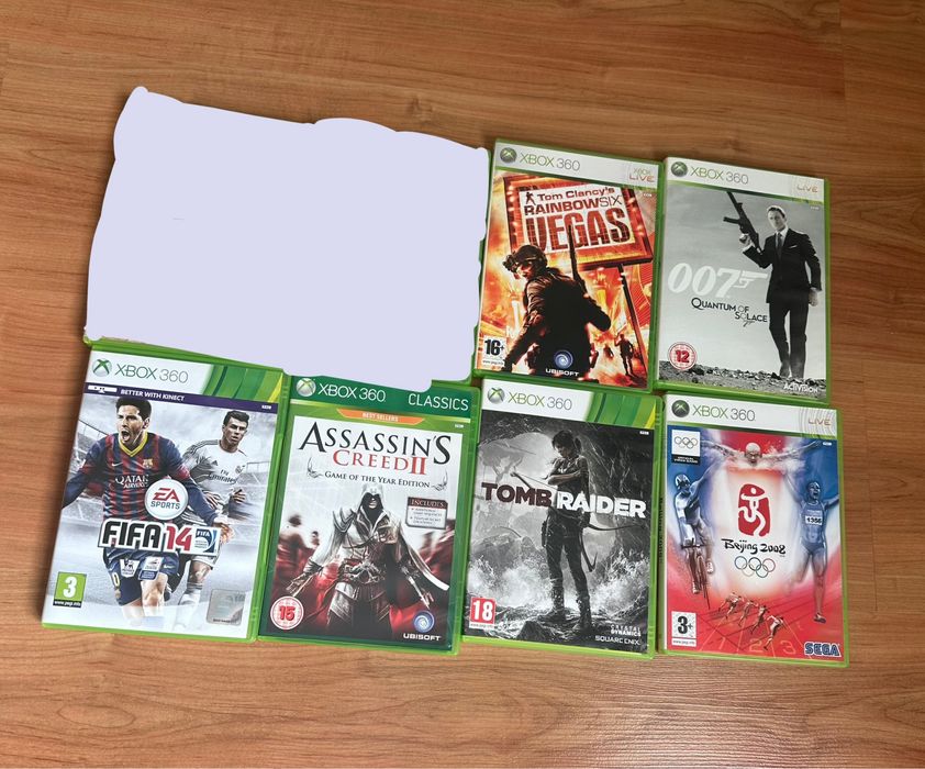 Диски для XBOX та PlayStation лотом