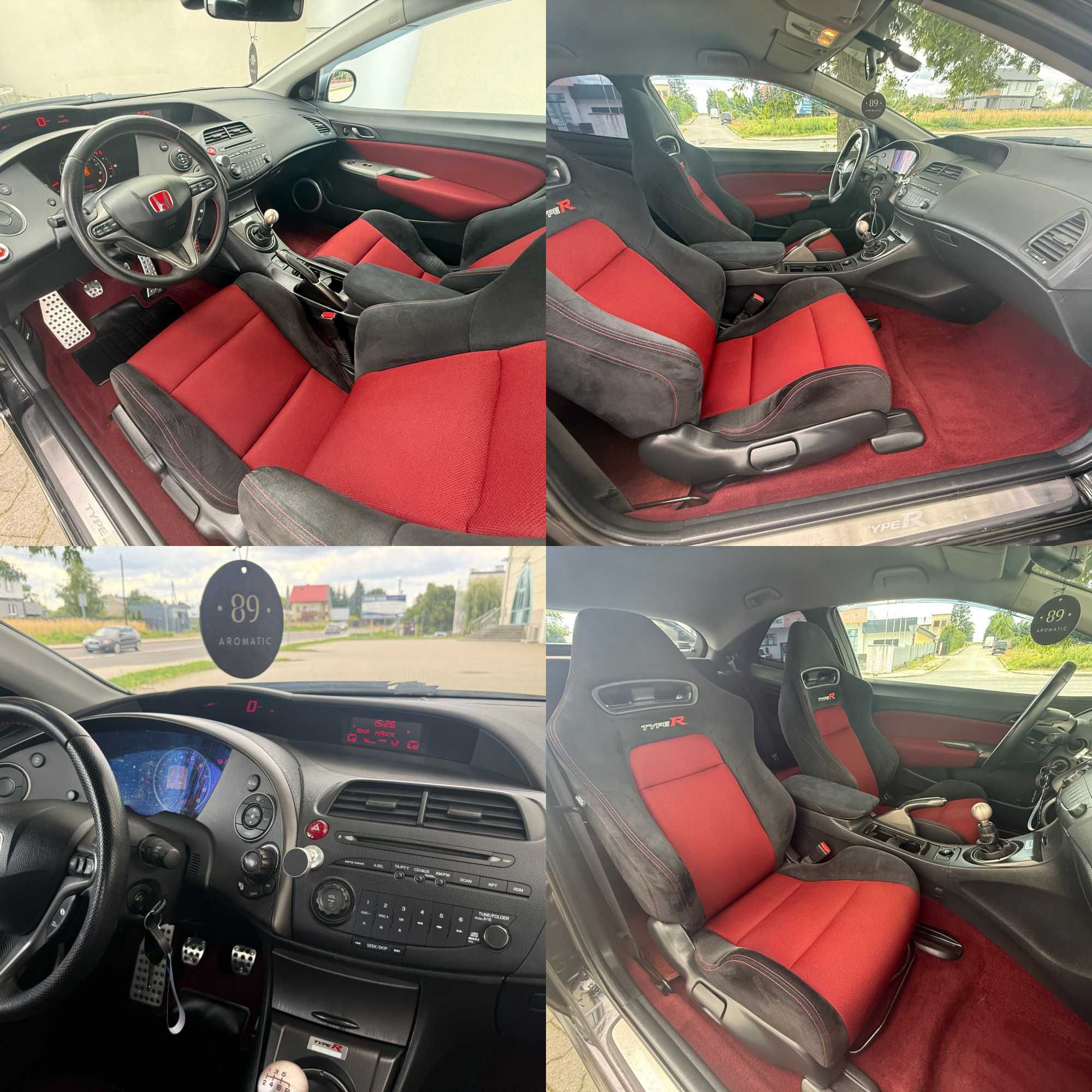 Honda Civic TypeR JAK NOWA 201KM Klima Alu18 120tys.km Oryginał Recaro