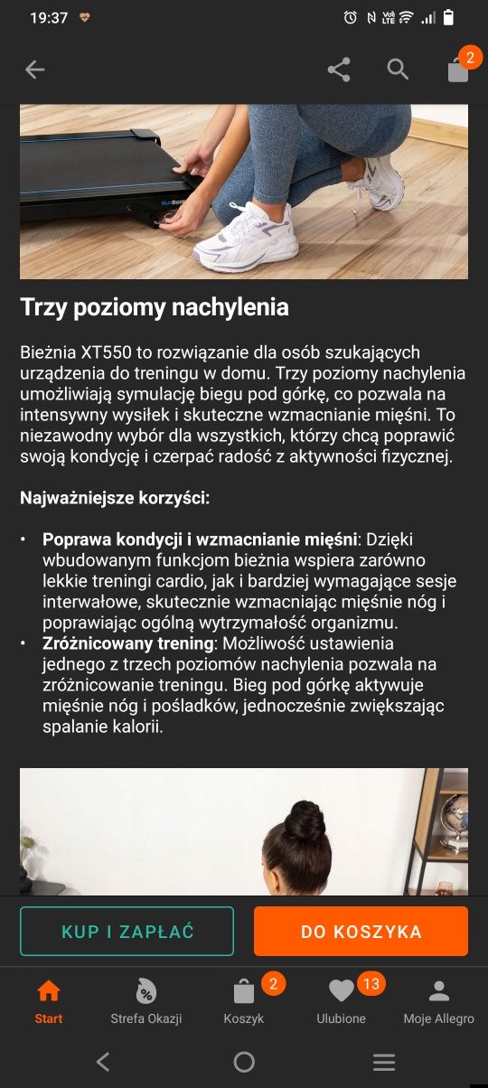 Bieżnia elektryczna