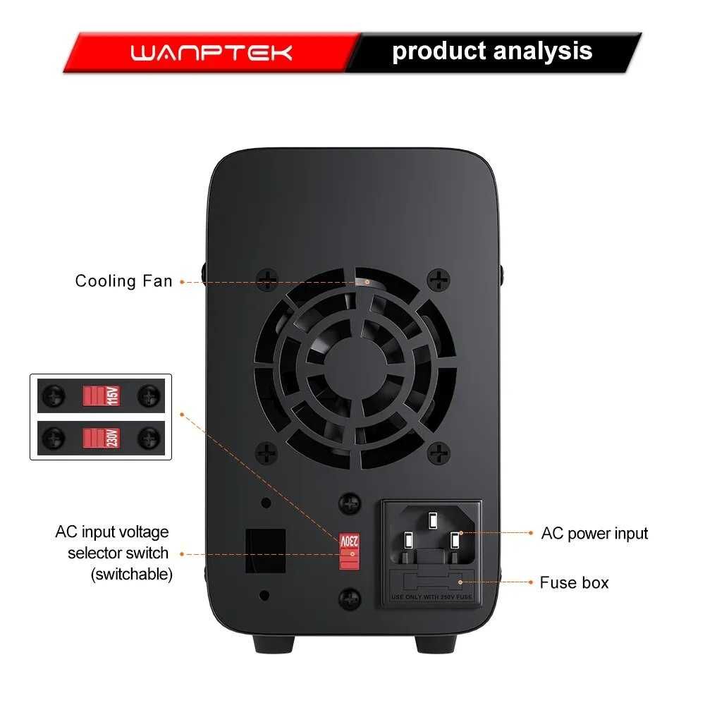 Лабораторний блок живлення Wanptek APS3010H 30V 10A 300W