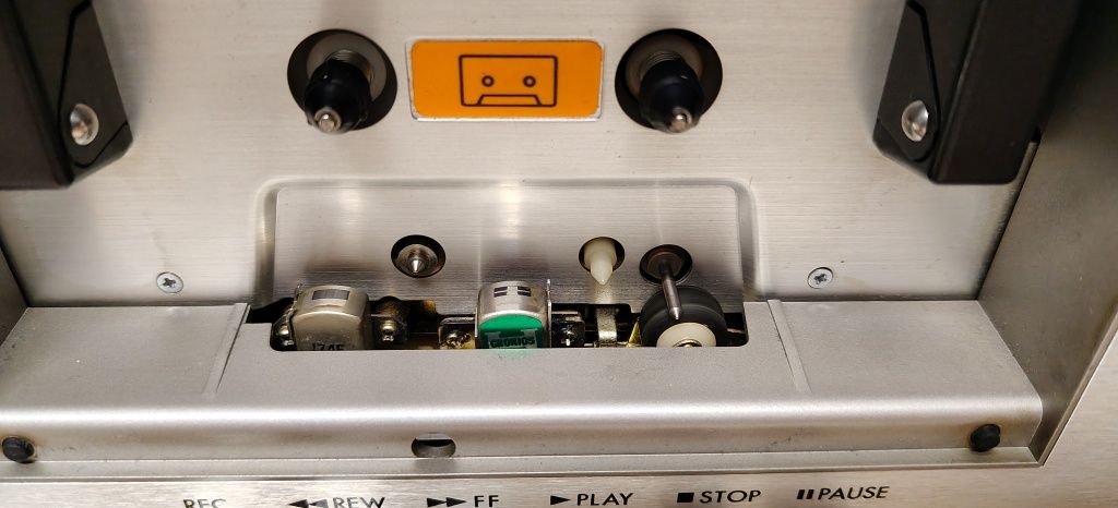 Magnetofon deck JVC KD-21D. Po serwisie