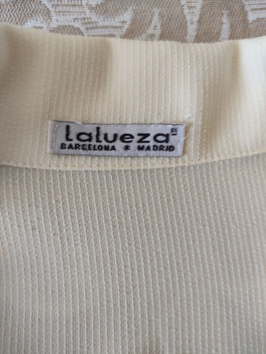 Blusa amarelo claro p/mulher da marca espanhola Lalueza