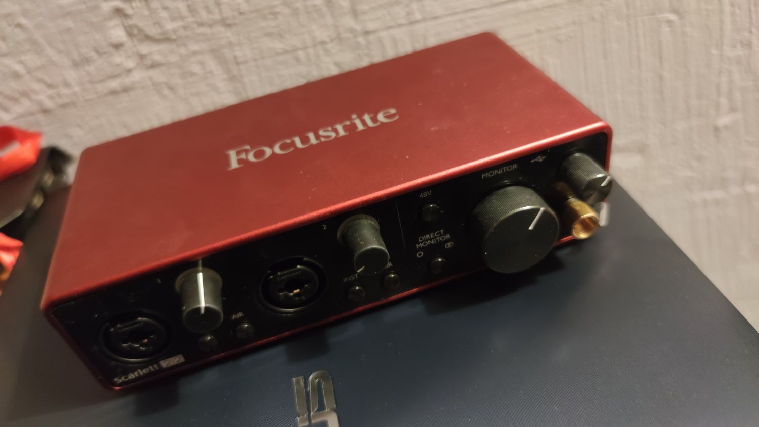 Zestaw do nagrań wokali. Rode NT2 A focusrite mikrofon karta dźwiękowa