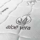 Colchao Casal Viscoelastico Aloe Vera 140x190