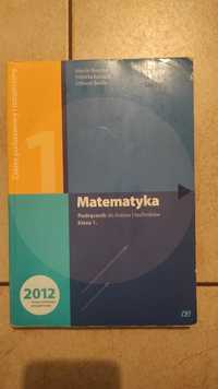 Matematyka Podręcznik do liceów i techników klasa 1. OE K. Pazdro 2012