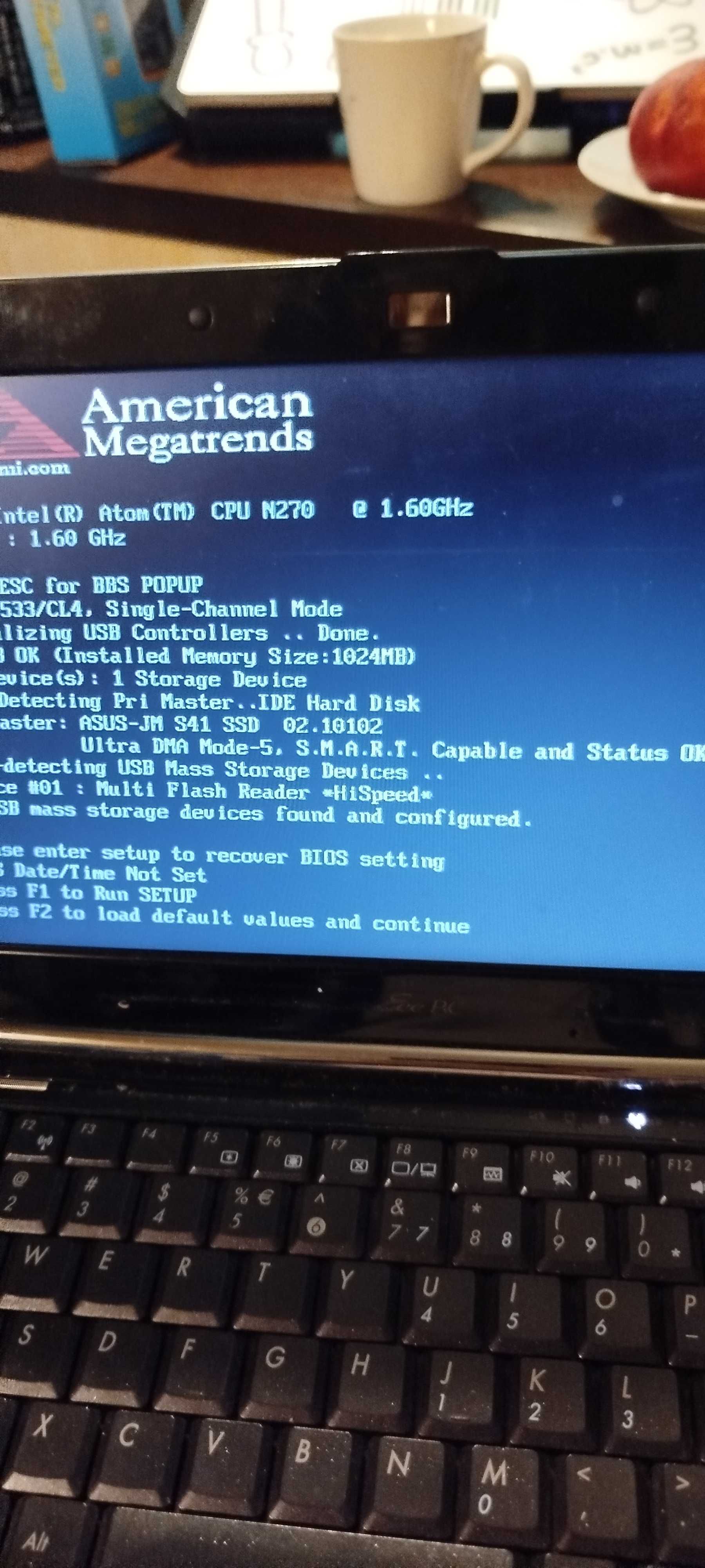 Laptop Mini EEE PC ASUS Intel Atom CPE N270 1.6 GHZ
