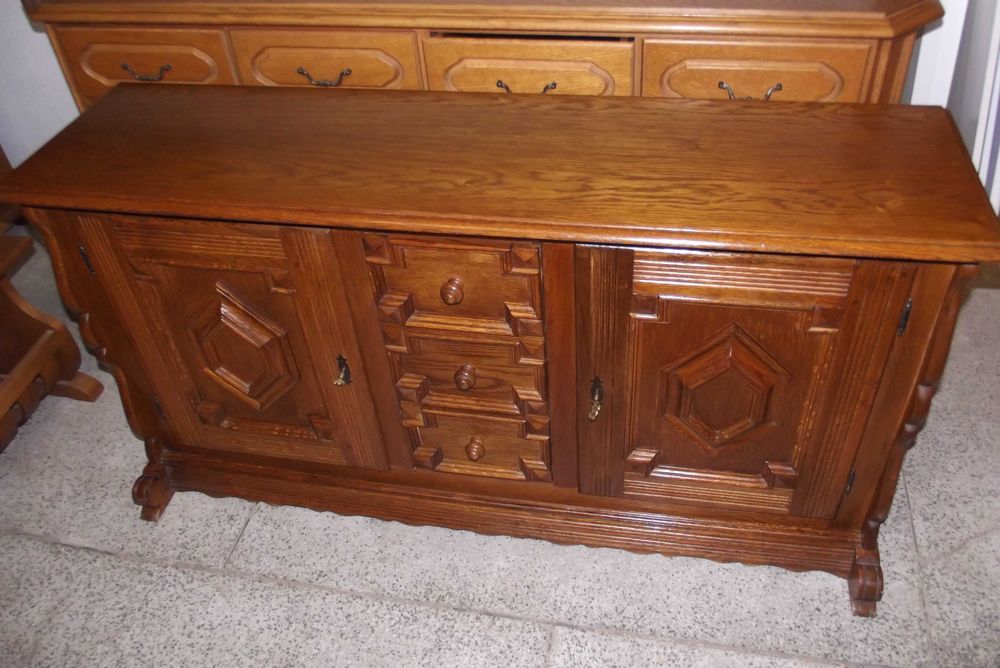 komoda dębowa szafka bieliźniarka  szuflady