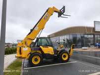 Usługi wynajem ładowarki teleskopowe operator Manitou JCB Merlo