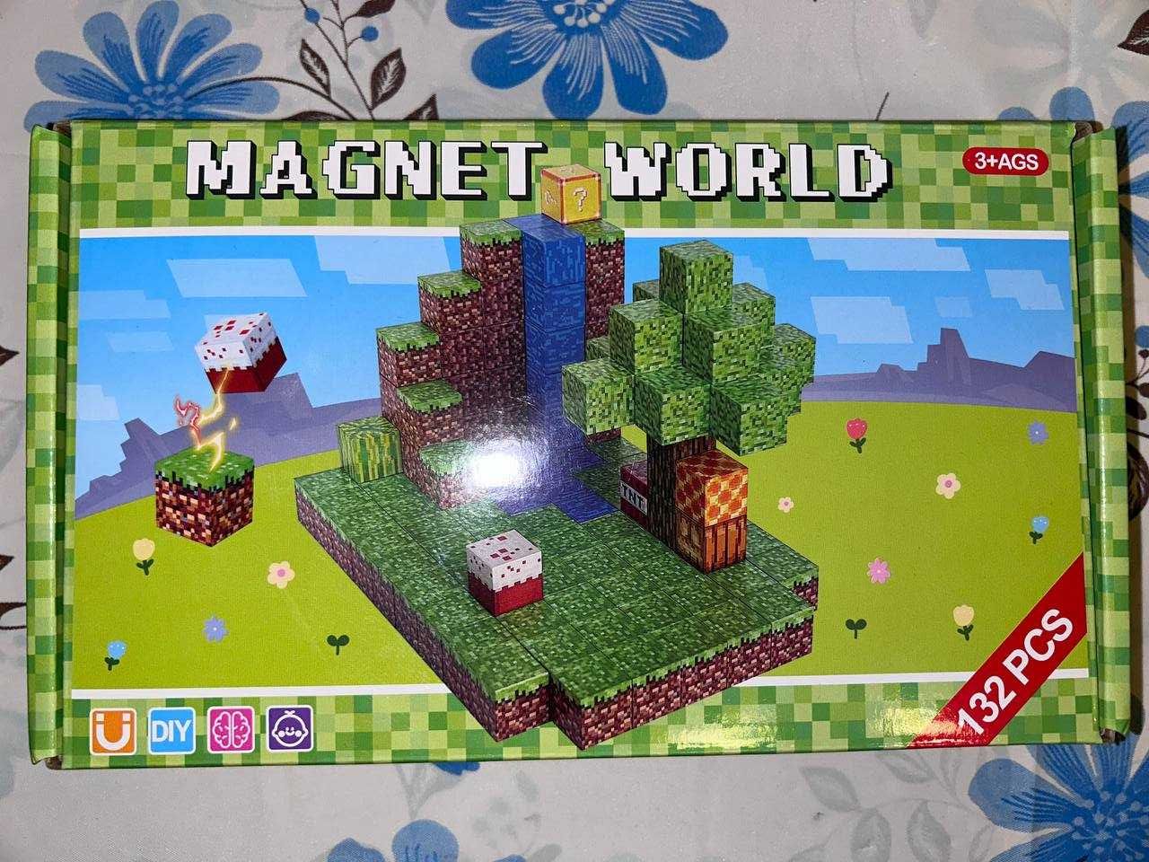 Minecraft набір магнітних кубів