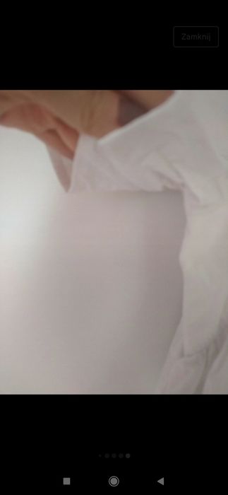 Koszula bluzka Zara oversize falbany S
Była przerabiana,ma rozprute pr