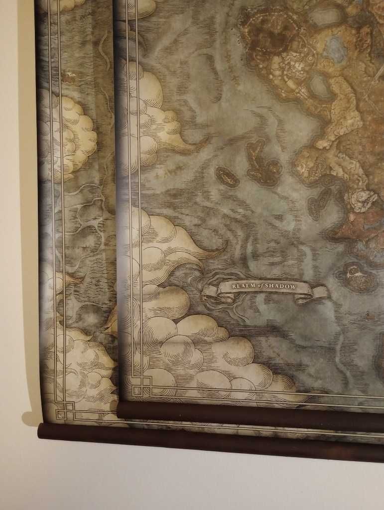 Mapy ze świata ELDEN RING - Lands Between & Realm of Shadow (KOMPLET)
