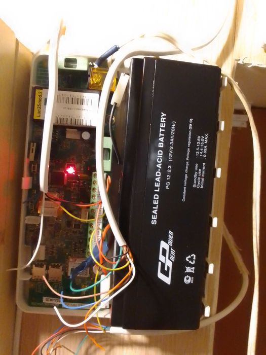 Комплект професійної охоронної сигналізації Лунь 25 мод 2+ клавіатура