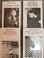 Elena Ferrante A Amiga Genial colecção completa 4livros novos embalado