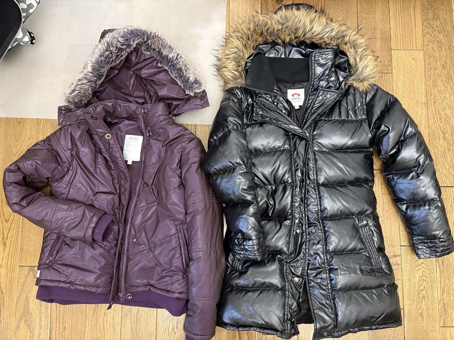 Куртка Kanz 152 см,пальто пухове підліткове