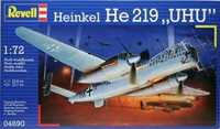 Revell Heinkel He219 Uhu skala 1:72 model samolotu zestaw 04690