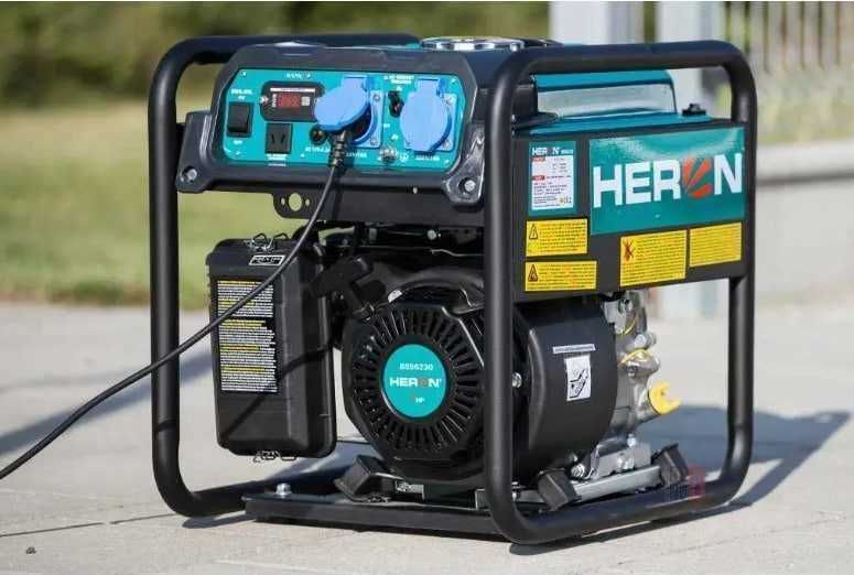 ІНВЕРТОРНИЙ Генератор HERON 1F / 3,5 HP / 3,2 кВт бензиновий