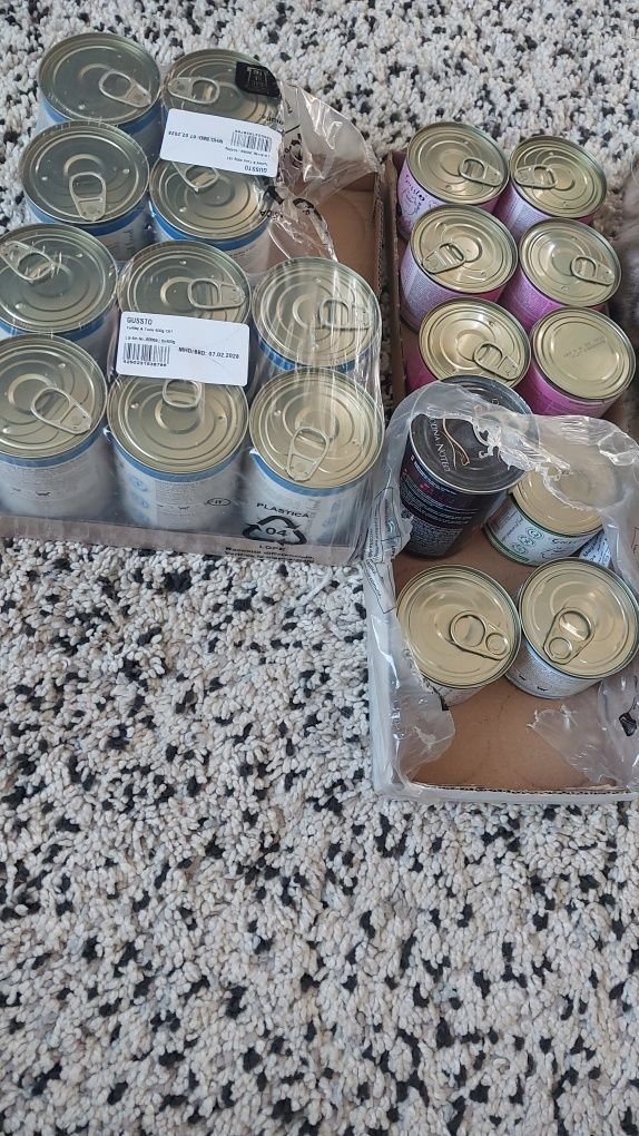 Karma pełnoporcjowa dla kota Gussto i Gussto gastro