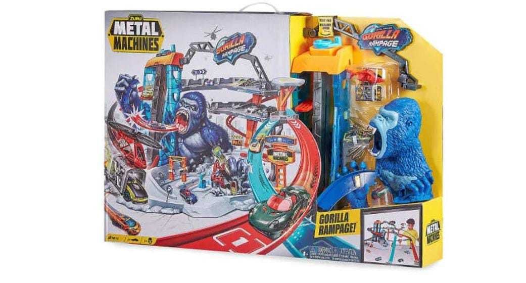 Brinquedo Garagem Metal Machines Gorilla Rampage