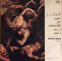 LP | Bach, Bohuš Heran – Suites For Violoncello Nos 1. And 2 | NM