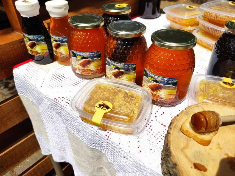 Venda de Mel , Favos, Polen e Azeite Biológico de produção Própria