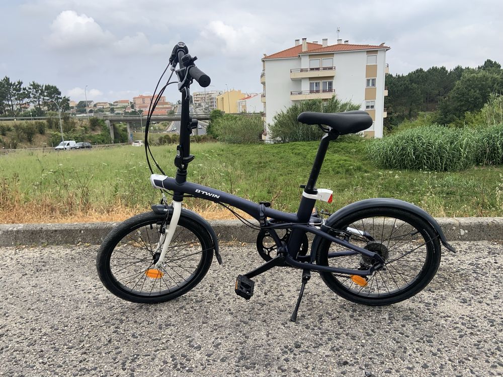Bicicleta Btwin dobrável