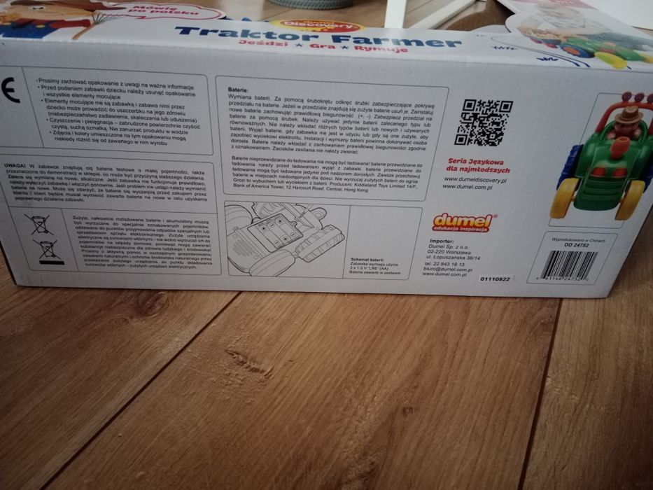 Traktor Farmer firmy Dumel NOWY