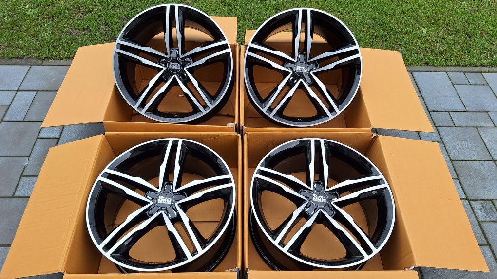 Nowe Alufelgi 5x112 R18 Audi A4 A6 C7 Q5 Skoda Superb Kodiaq Octavia V