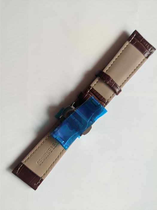 Pasek do zegarka Seiko Sarb 20 mm zapięcie motylkowe