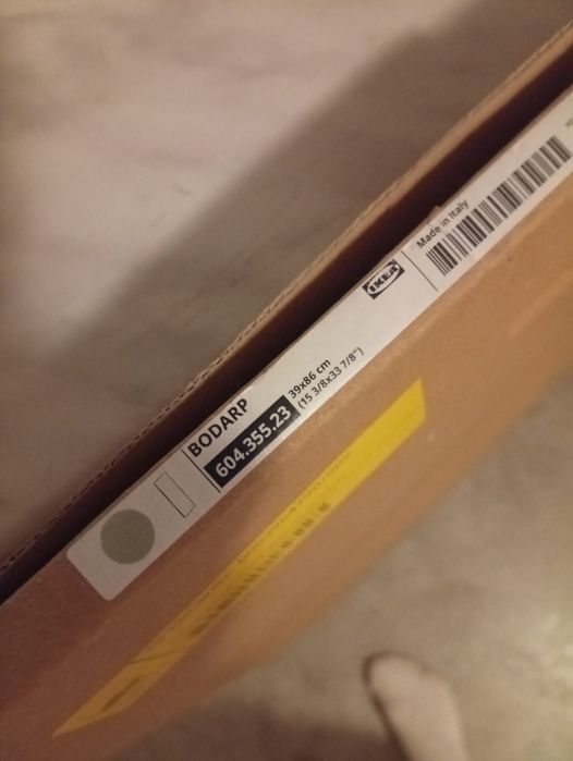 Panel maskujący IKEA Bodarp szarozielony matowy 39x86