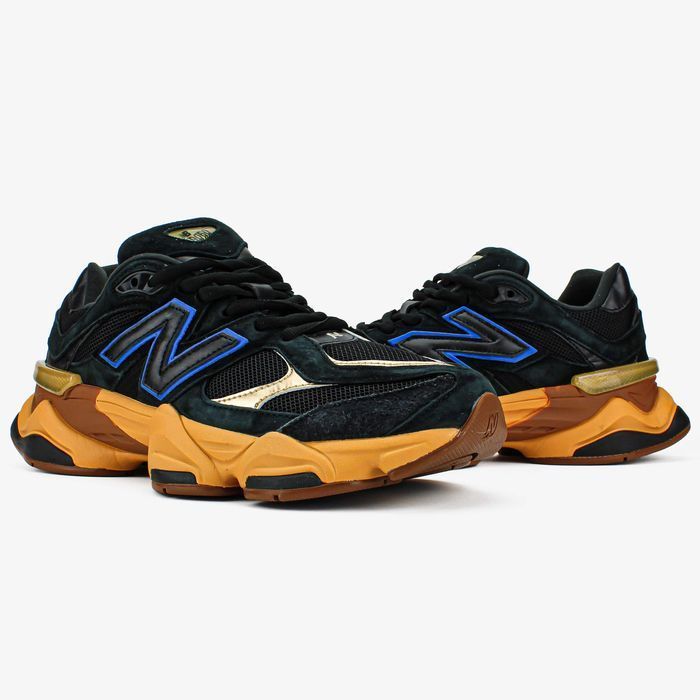 Мужские кроссовки New Balance 9060 "Black Royal Gum" 40-45
