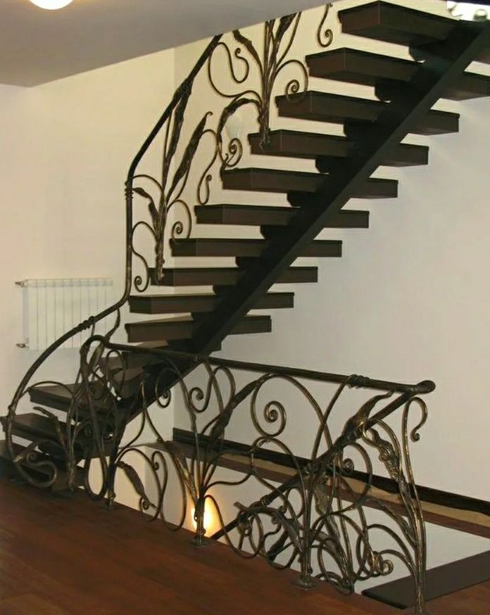 Лестница в стиле лофт