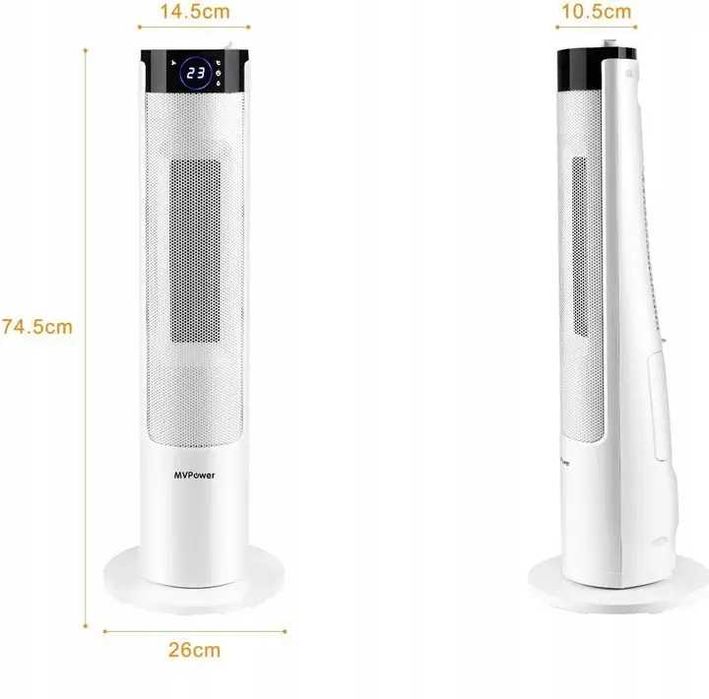 Обігрівач електричний з зволожувачем повітря 2200W PTC
