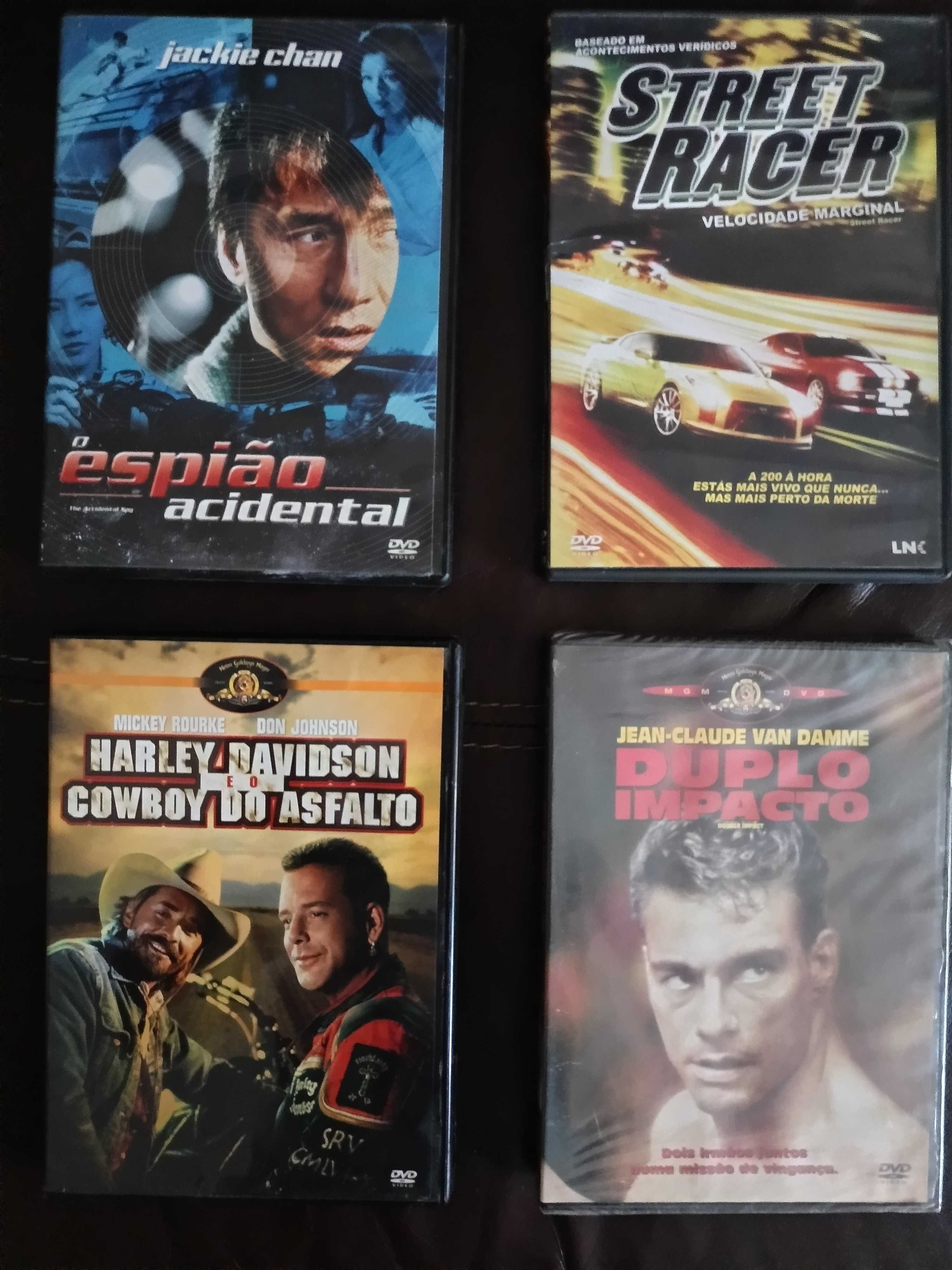 Vários filmes em DVD